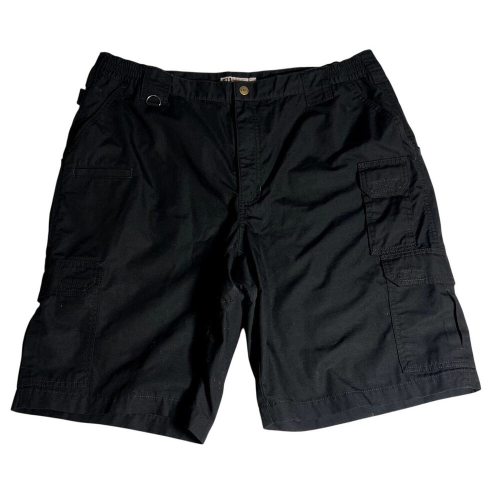 511 Tactical Short Men 40 Black Cargo Military Heavy Utility Shooting